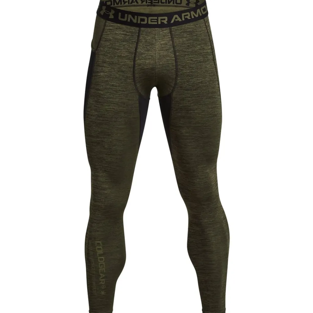Fitness And Gym Pants*Under Armour Compression Fit Running Athletic Pants in Green