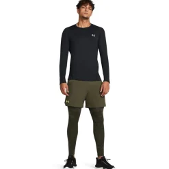Fitness And Gym Pants*Under Armour Compression Fit Running Athletic Pants in Green