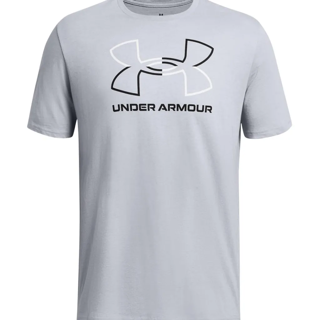 Fitness And Gym Tops|Fitness And Gymwear*Under Armour Crew Neck Regular Fit Short Sleeve T-Shirt in Grey