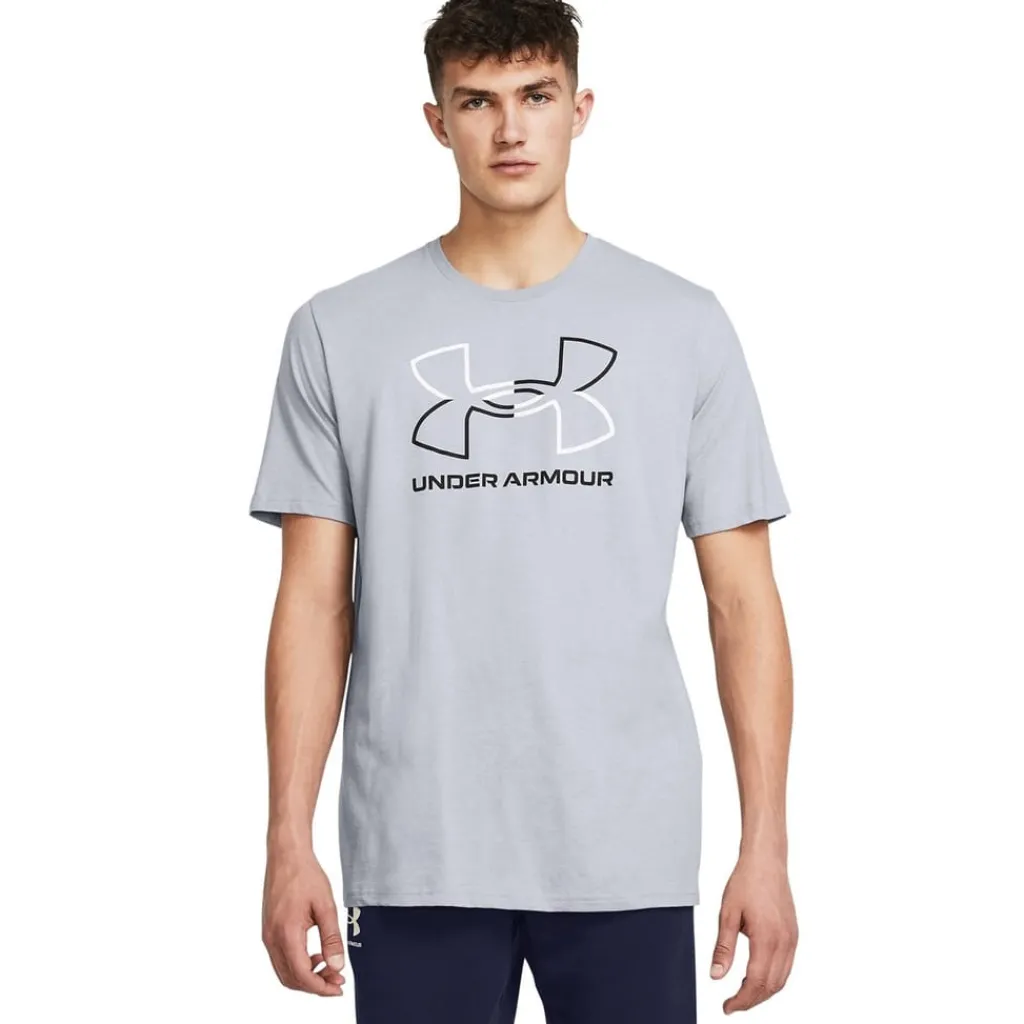 Fitness And Gym Tops|Fitness And Gymwear*Under Armour Crew Neck Regular Fit Short Sleeve T-Shirt in Grey