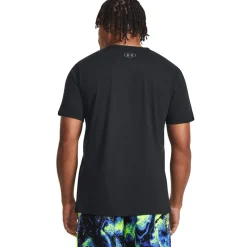 Fitness And Gym Tops*Under Armour Crew Neck Relaxed Fit Bull T-Shirt in Black