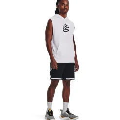Hoodies*Under Armour Curry Fleece Hood Men’s in White