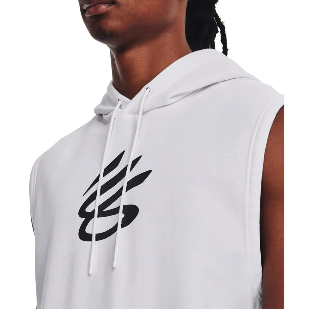 Hoodies*Under Armour Curry Fleece Hood Men’s in White