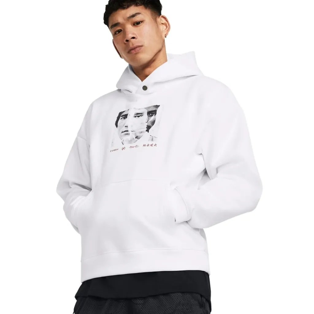 Fitness And Gym Tops|Fitness And Gymwear*Under Armour Curry X Bl Hoody in White