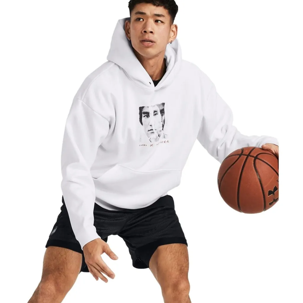 Fitness And Gym Tops|Fitness And Gymwear*Under Armour Curry X Bl Hoody in White