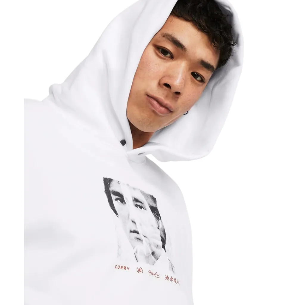 Fitness And Gym Tops|Fitness And Gymwear*Under Armour Curry X Bl Hoody in White
