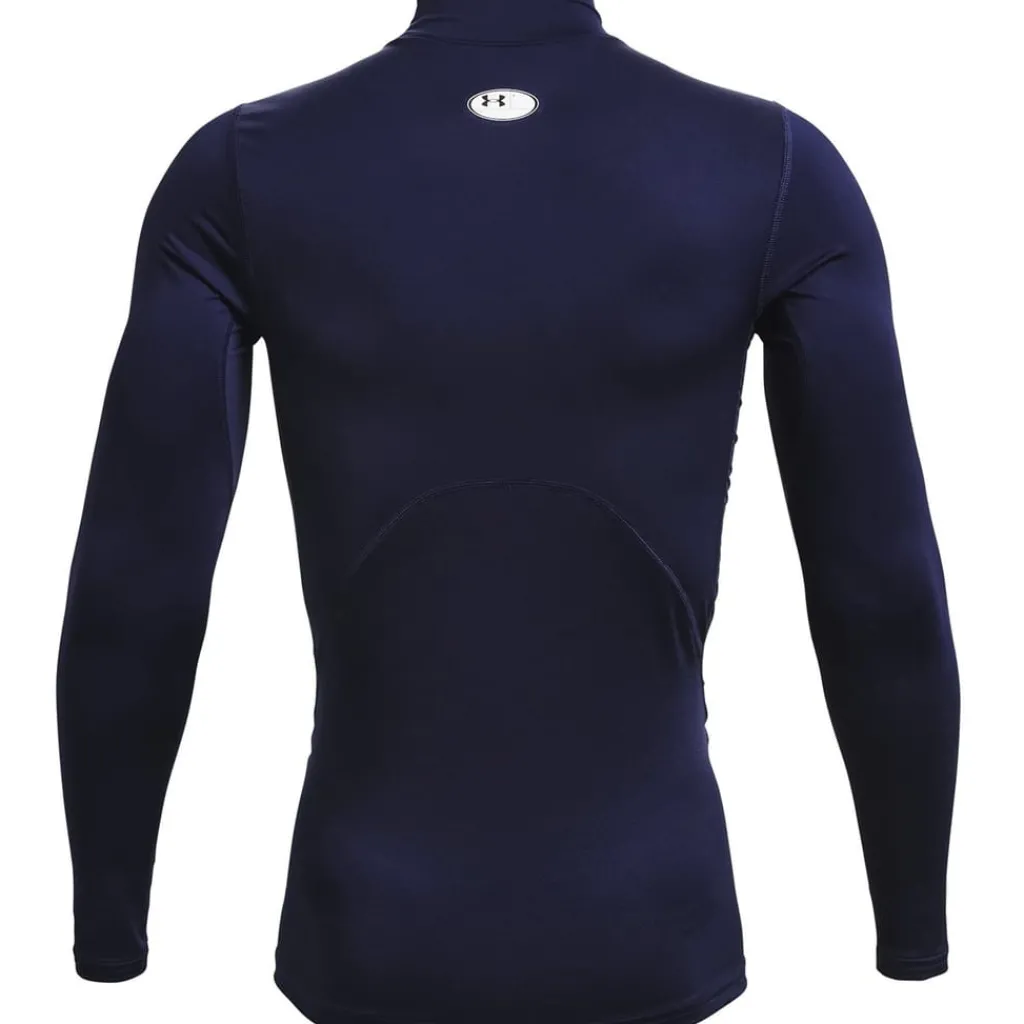 Fitness And Gym Tops*Under Armour Gear Armour Compression Mock Top in Blue