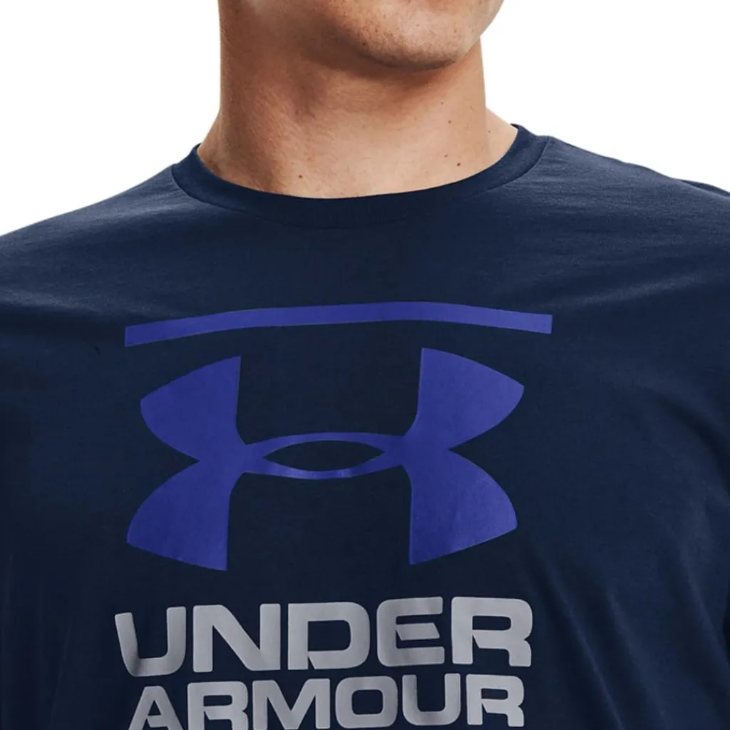 T-Shirts And Vests*Under Armour GL Foundation Short Sleeve T-Shirt in Navy