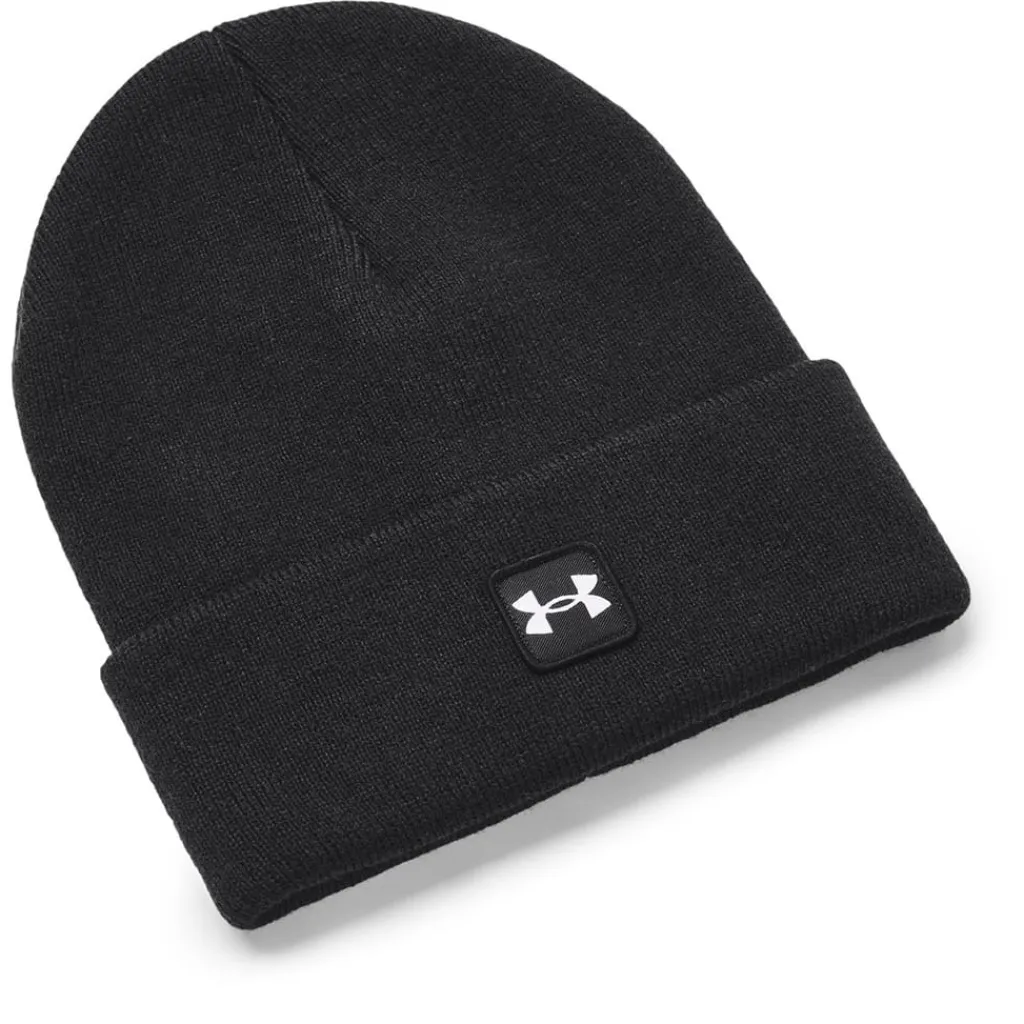 Caps-Hats*Under Armour Halftime Cuff Beanie in Black