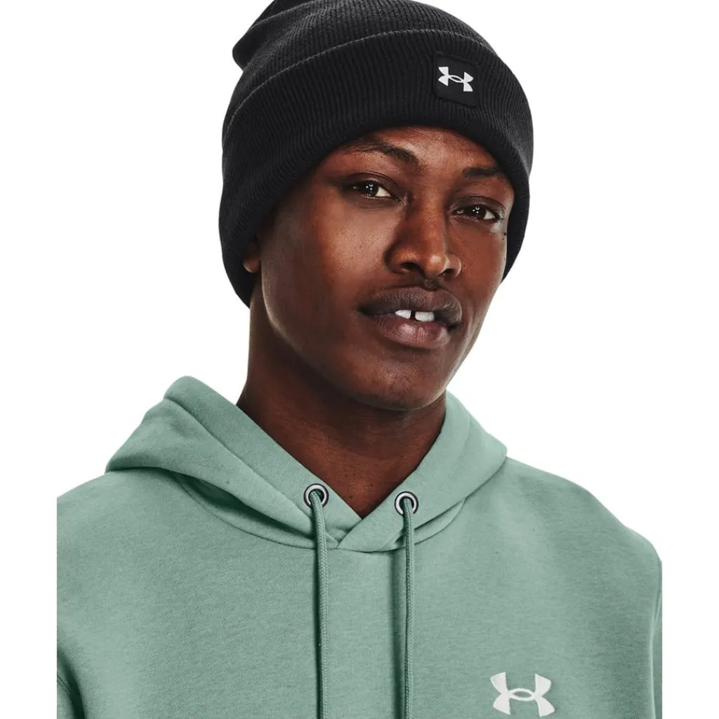 Caps-Hats*Under Armour Halftime Cuff Beanie in Black