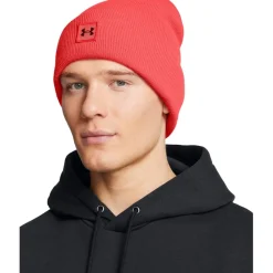 Caps-Hats*Under Armour Halftime Cuff Beanie in Red