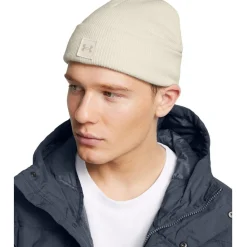 Caps-Hats*Under Armour Halftime Shallow Cuff Beanie in White