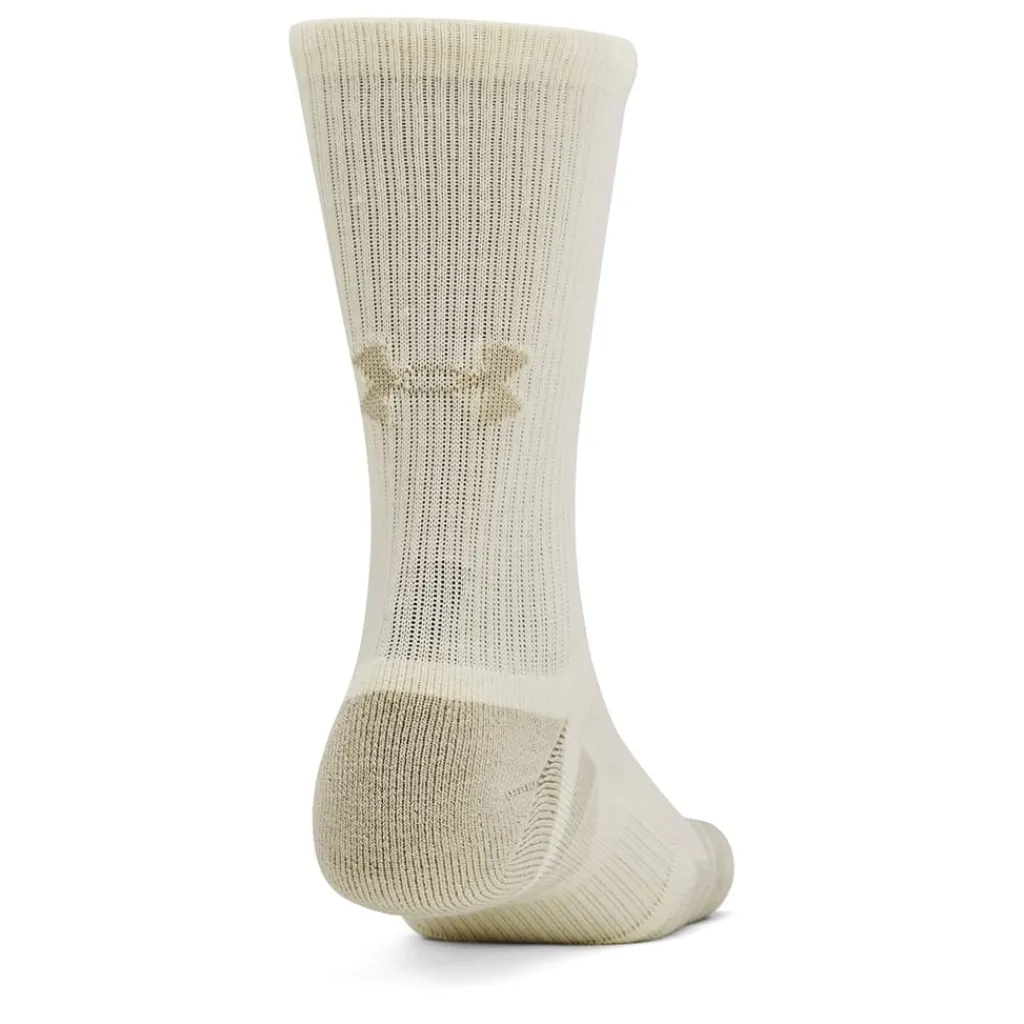 Underwear And Socks*Under Armour Heatgear Crew Socks 3 Pack in Green