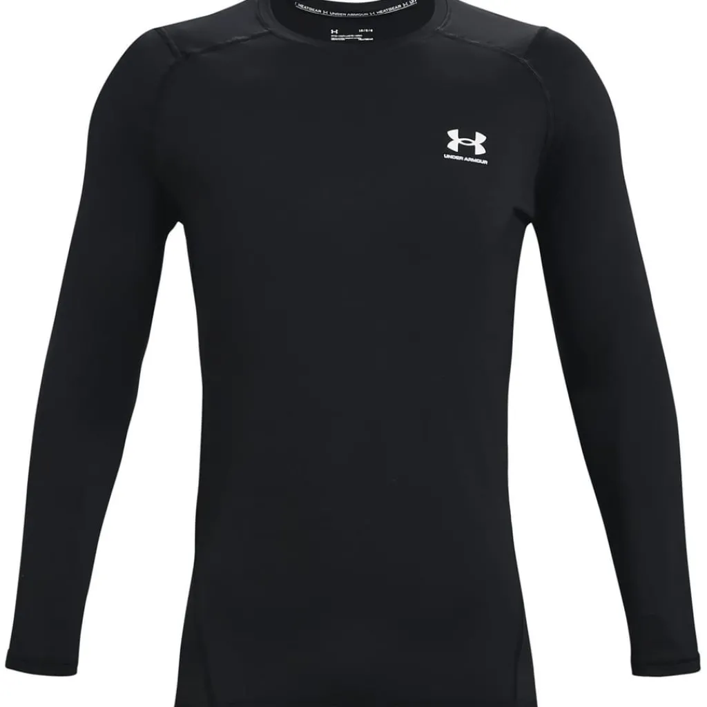 Fitness And Gym Tops*Under Armour Hg Armour Fitted ls in Black