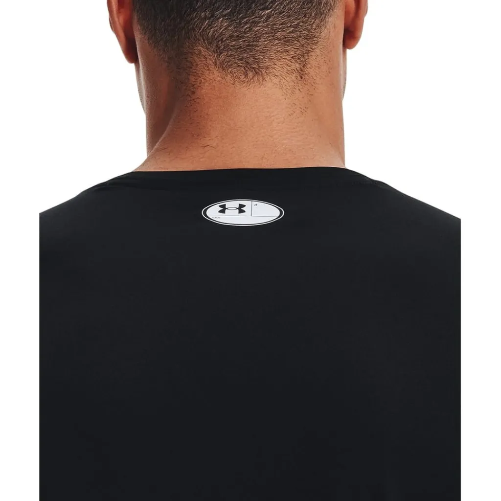 Fitness And Gym Tops*Under Armour Hg Armour Fitted ls in Black