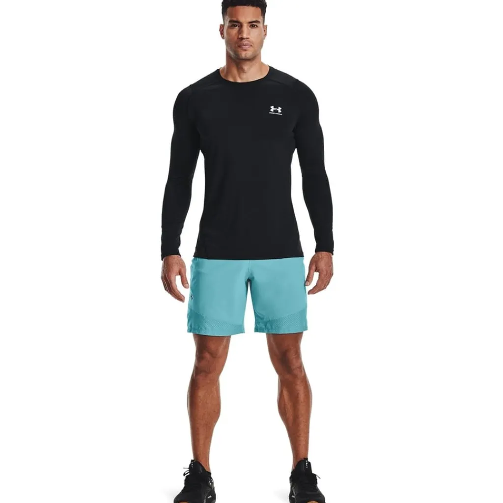 Fitness And Gym Tops*Under Armour Hg Armour Fitted ls in Black