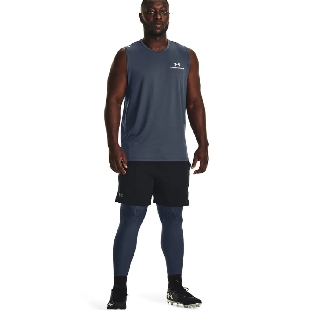 Fitness And Gym Pants*Under Armour HG ArmourP Logo Running Pants in Grey