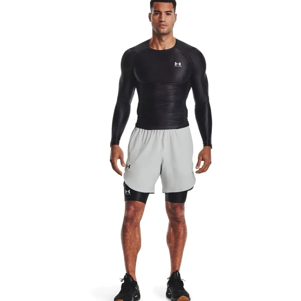 Fitness And Gym Pants*Under Armour HG Iso Compression Fit Shorts in Black
