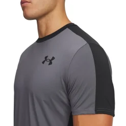 Fitness And Gym Tops*Under Armour Hg Wordmrk T in Grey