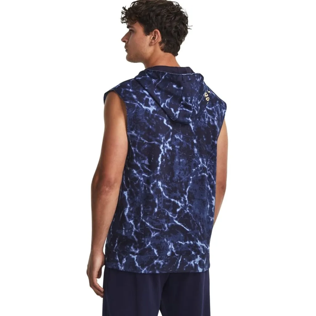 Hoodies*Under Armour Hooded Ruched Relaxed Fit Sweater in Blue