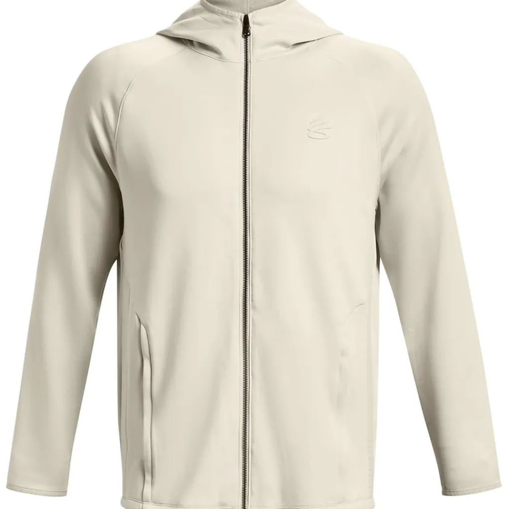 Fitness And Gym Tops|Fitness And Gymwear*Under Armour Hooded Track Long Jacket in White