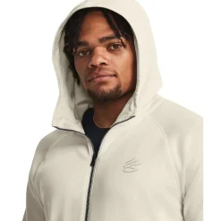 Fitness And Gym Tops|Fitness And Gymwear*Under Armour Hooded Track Long Jacket in White