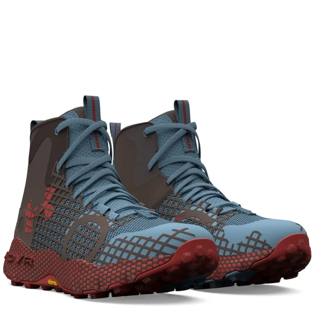 Fitness And Gym Footwear|Running Shoes*Under Armour HOVR Ridg Trek Hi-Top Running Sneakers in Blue