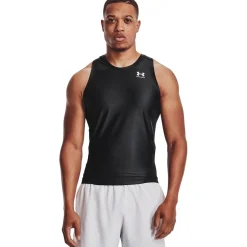 Fitness And Gym Tops|Fitness And Gymwear*Under Armour Iso Compression Fit Crew Neck Tank in Black