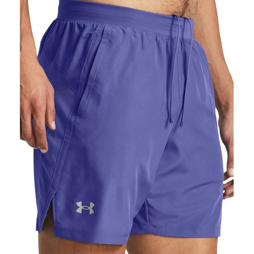 Fitness And Gym Shorts*Under Armour Launch 7 Running Shorts in Purple