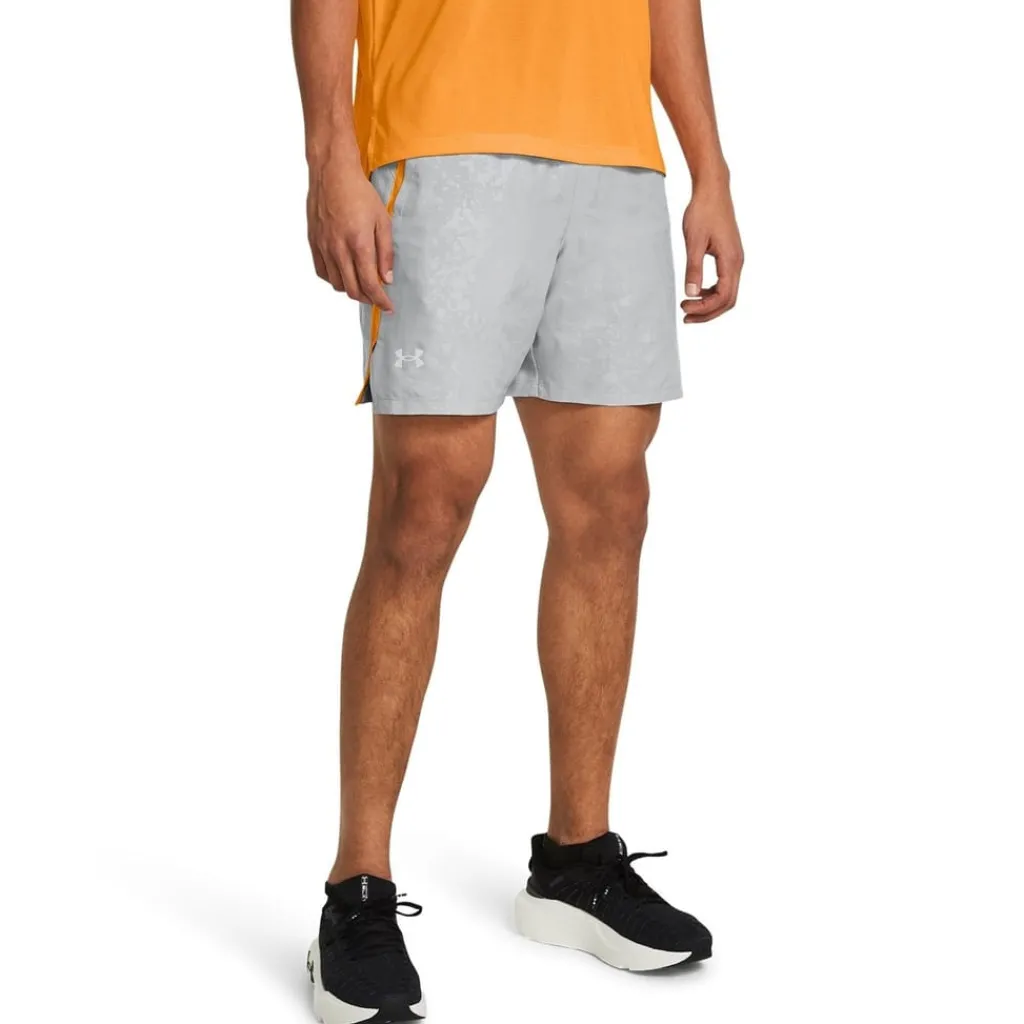 Fitness And Gym Shorts*Under Armour Launch Boss Running Shorts in Grey