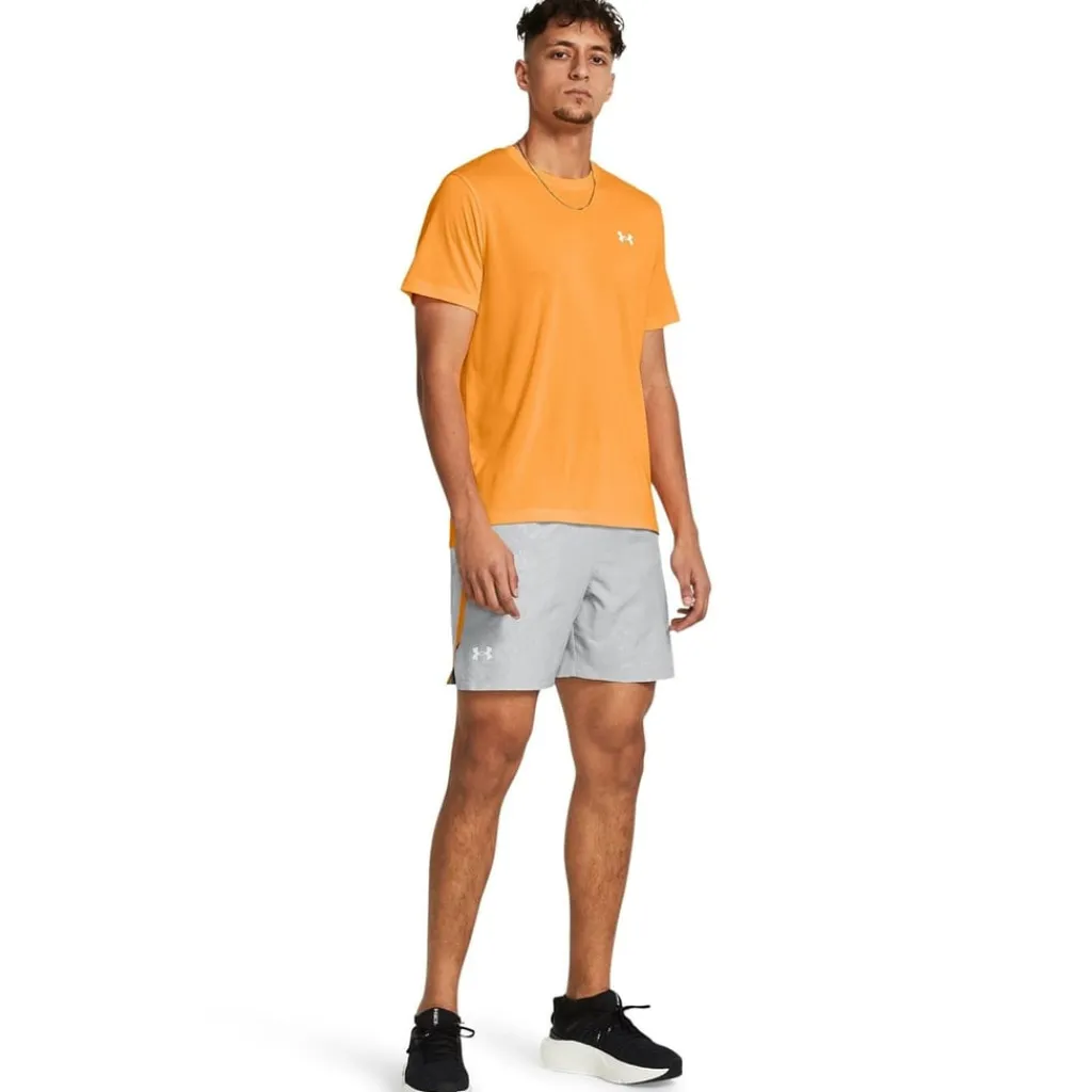 Fitness And Gym Shorts*Under Armour Launch Boss Running Shorts in Grey