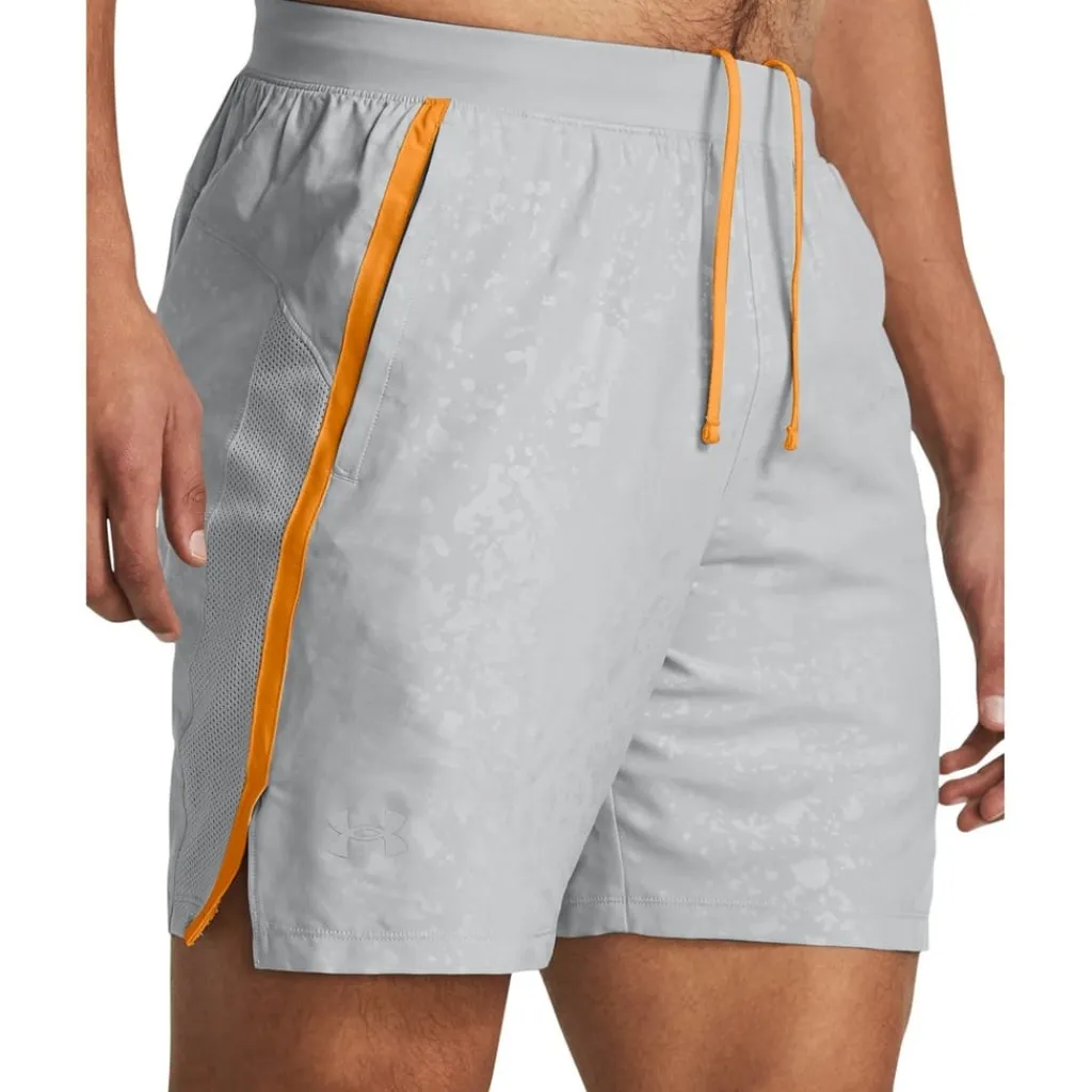 Fitness And Gym Shorts*Under Armour Launch Boss Running Shorts in Grey