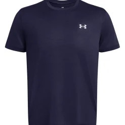 Fitness And Gym Tops*Under Armour Launch Crew Neck Regular Fit Athletic Top in Blue