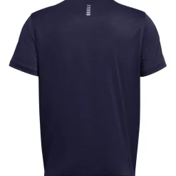 Fitness And Gym Tops*Under Armour Launch Crew Neck Regular Fit Athletic Top in Blue