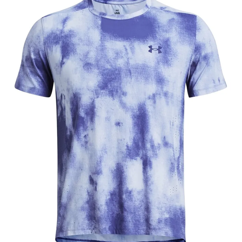 Fitness And Gym Tops*Under Armour Launch Elite Crew Neck Regular Fit T-Shirt in Purple