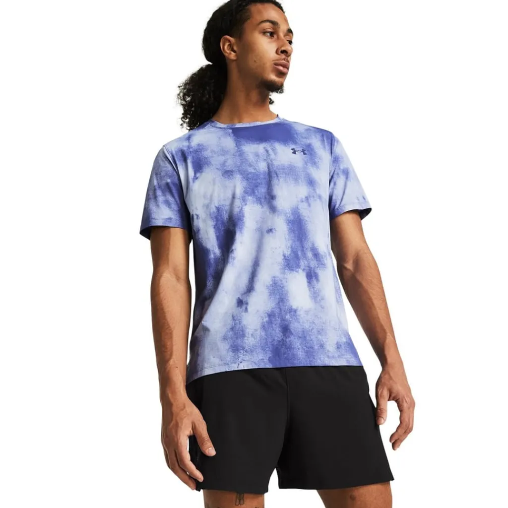 Fitness And Gym Tops*Under Armour Launch Elite Crew Neck Regular Fit T-Shirt in Purple