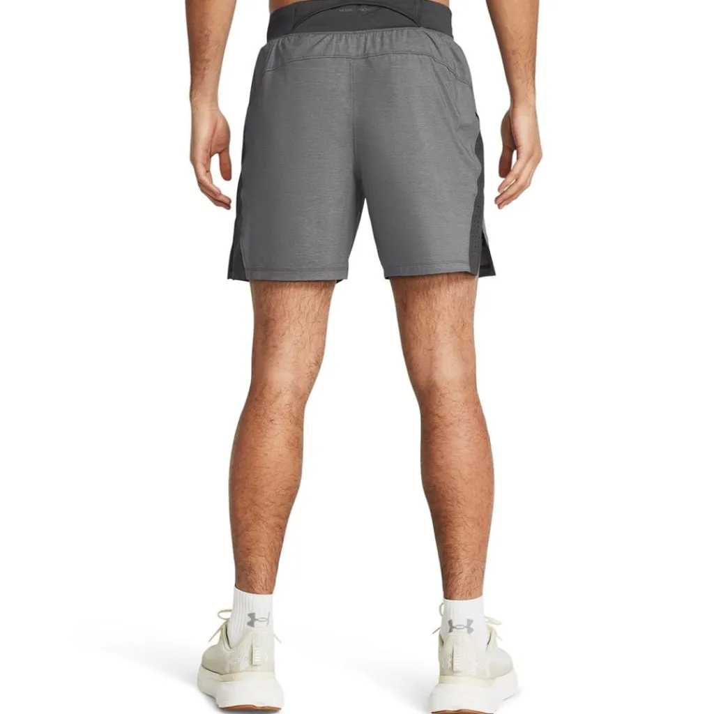 Fitness And Gym Shorts*Under Armour Launch Elite Heather Running Shorts in Grey