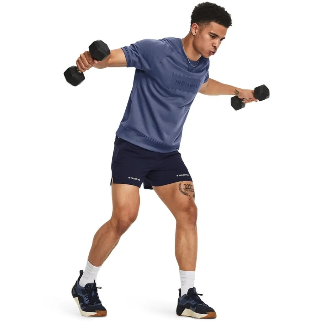 Fitness And Gym Shorts*Under Armour Leg Day Athletic Shorts in Blue