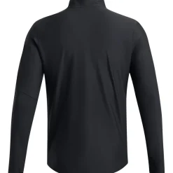 Fitness And Gym Tops*Under Armour Logo Print Mock Neck Sweatshirt in Black