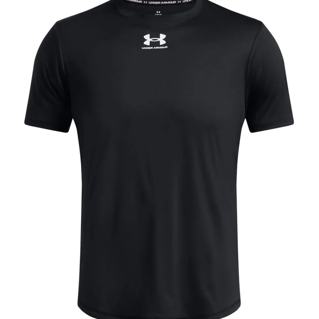 Fitness And Gym Tops*Under Armour M Ch. P in Black