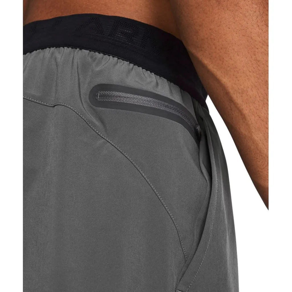 Shorts*Under Armour Mens 6 Vanish Elite Shorts in Grey