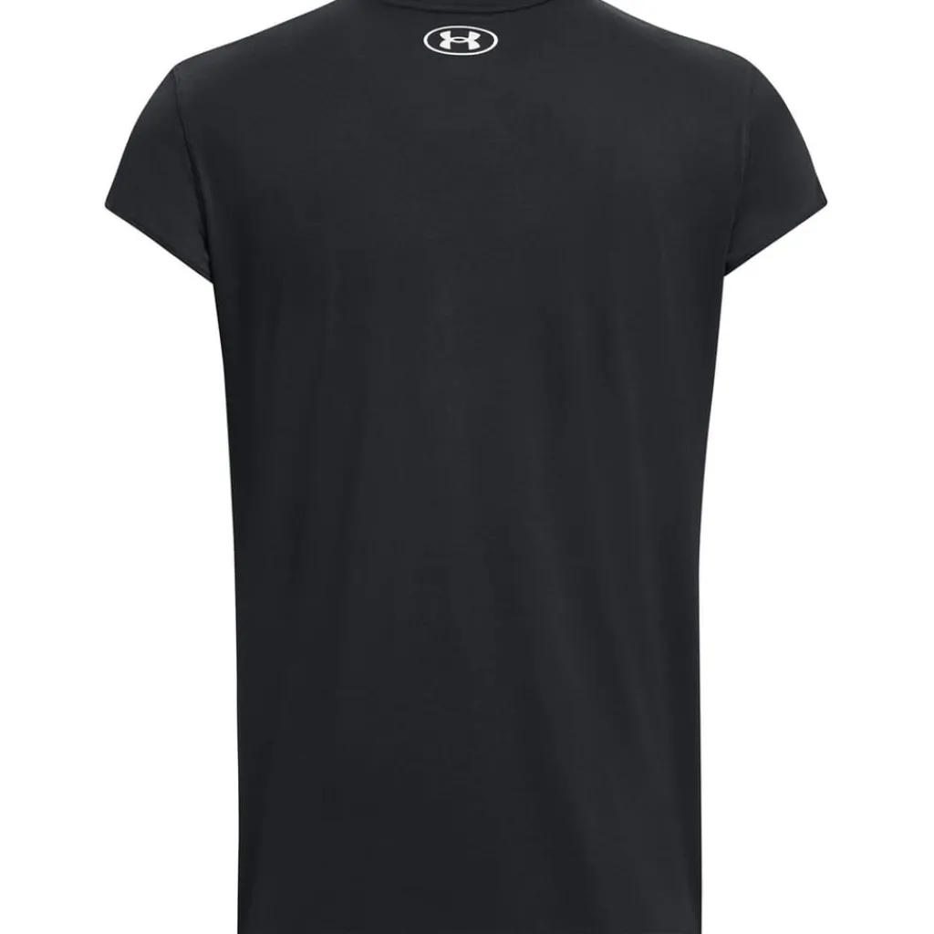 Fitness And Gym Tops*Under Armour Mens Armour Pjt Rock Cap Sleeve Ss Gym Top in Black