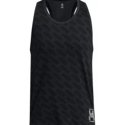 Fitness And Gym Tops*Under Armour Mens Armour Ua Run Anywhere Singlet Running Vest in Black