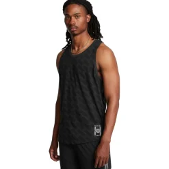 Fitness And Gym Tops*Under Armour Mens Armour Ua Run Anywhere Singlet Running Vest in Black