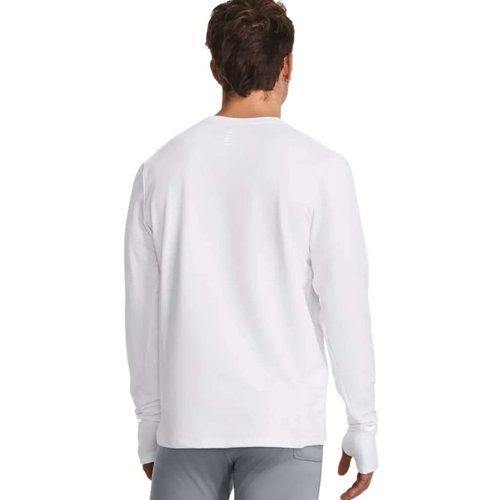 Fitness And Gymwear|Fitness And Gym Tops*Under Armour Mens Armour Qualifier Cold Longsleeve Running Top in White
