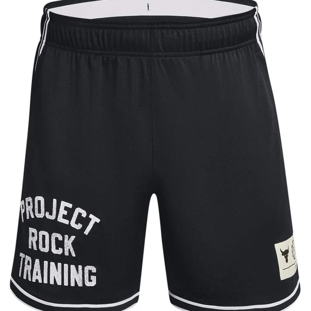 Fitness And Gym Shorts*Under Armour Mens Armour Pjt Rck Penny Mesh Sts Tg Gym Shorts in Black