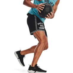 Fitness And Gym Shorts*Under Armour Mens Armour Pjt Rck Penny Mesh Sts Tg Gym Shorts in Black