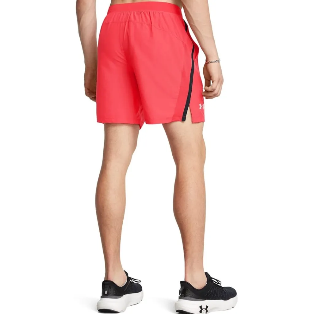 Fitness And Gym Shorts*Under Armour Mens Armour Ua Launch 7 Shorts Running Shorts in Red