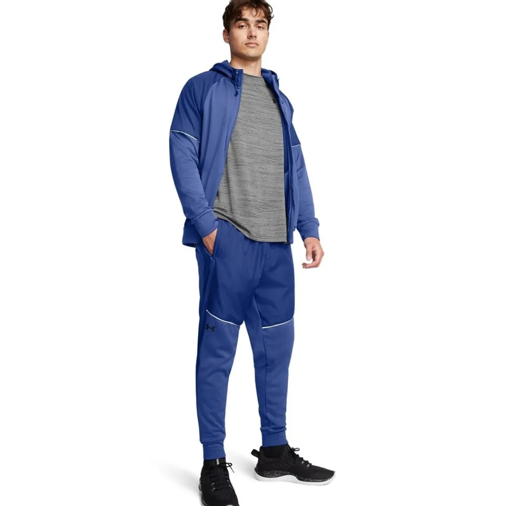 Fitness And Gym Pants*Under Armour Mens Armour Ua Af Storm Pants Tracksuit Bottom in Blue
