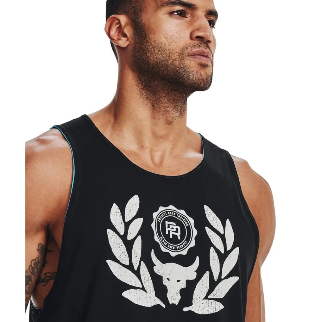 Fitness And Gym Tops*Under Armour Mens Armour Pr Mesh Top in Blue